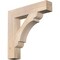 Ekena Millwork Olympic Block Smooth Bracket, Douglas Fir, 5 1/2"W x 30"D x 30"H BKT06X30X30OLY05SDF - alternate 1
